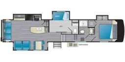 
										2022 Heartland Milestone 377MB  All Season, Bunk Room with Loft, Solar Package full									