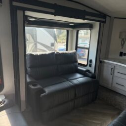 
										2021 Heartland Cyclone 4214 Toy Hauler, Front Living, Solar Package 14 ft Garage full									