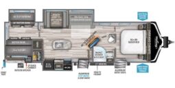 
										2022 Grand Design Imagine 3250BH. Bunk Room, All Season, Solar Package full									