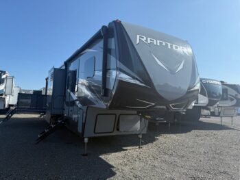 2021 Keystone Raptor 429 Toy Hauler. 13ft Garage, 1 1/2 Bath