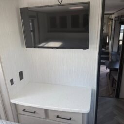 
										2021 Heartland Cyclone 4214 Toy Hauler, Front Living, Solar Package 14 ft Garage full									