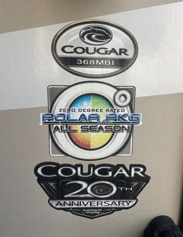 
								2019 Keystone Cougar 368MBI full									